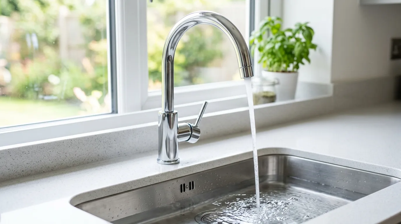 Local Plumbing Master Pros same day plumber fixing a faucet in Sandy Point, TX
